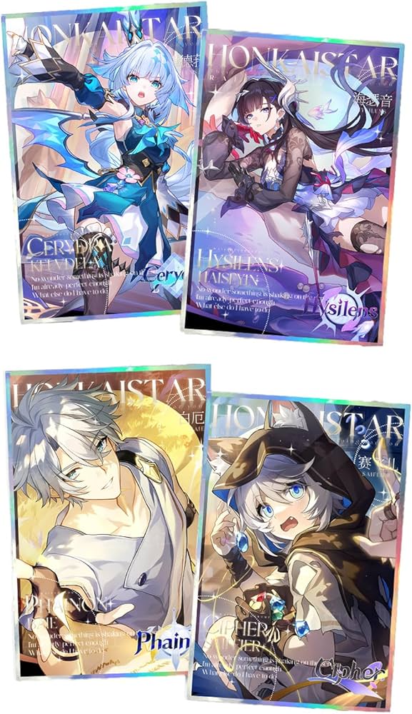 崩壊スターレイル クリアファイル ファイノン ラウンドワン限定 5枚