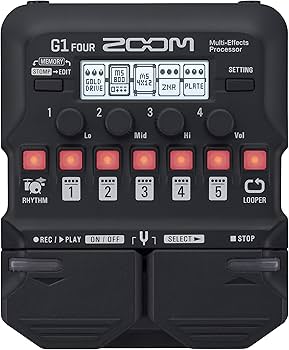 Amazon.com: Zoom G1 FOUR Guitar Multi-Effects Processor Pedal