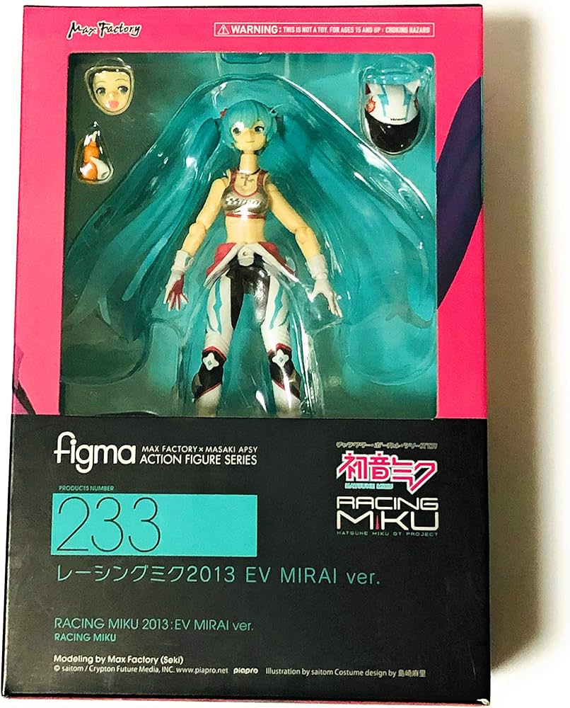 Amazon.co.jp: figma レーシングミク レーシングミク2013 EV MIRAI ver
