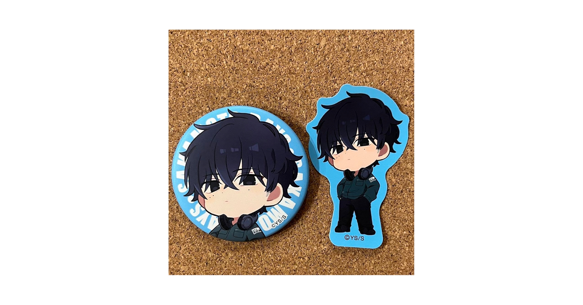 SAKAMOTODAYS ベースヤードトーキョー 缶バッジ 勢羽夏生 SAKAMOTO