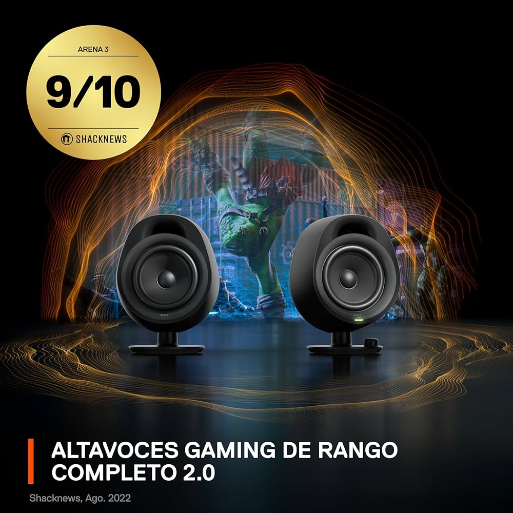 Amazon.com: SteelSeries Arena 3 2.0 Desktop Gaming Speakers