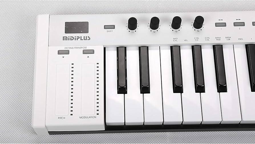 Amazon.co.jp: MiDiPLUS MIDIキーボードコントローラー X3 mini 37鍵