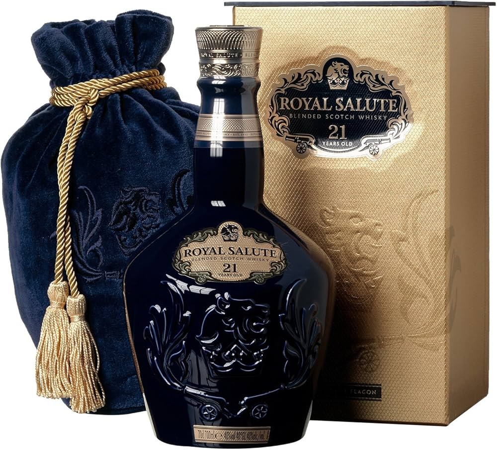 Amazon.co.jp: ロイヤルサルート 21年 青ボトル (シーバスリーガル
