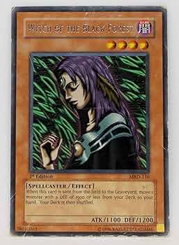 Amazon.co.jp: 遊戯王 アジア版 WITCH OF THE BLACK FOREST（黒き森の