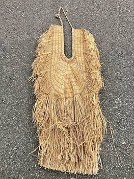 Amazon.co.jp: 雨蓑山-3藁蓑蓑古民具昭和レトロアンティーク手作り