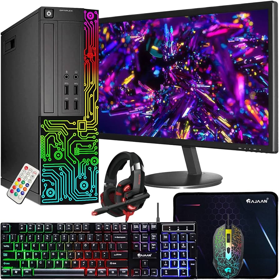 Amazon.com: Dell OptiPlex Desktop RGB Computer PC, Intel Core i7