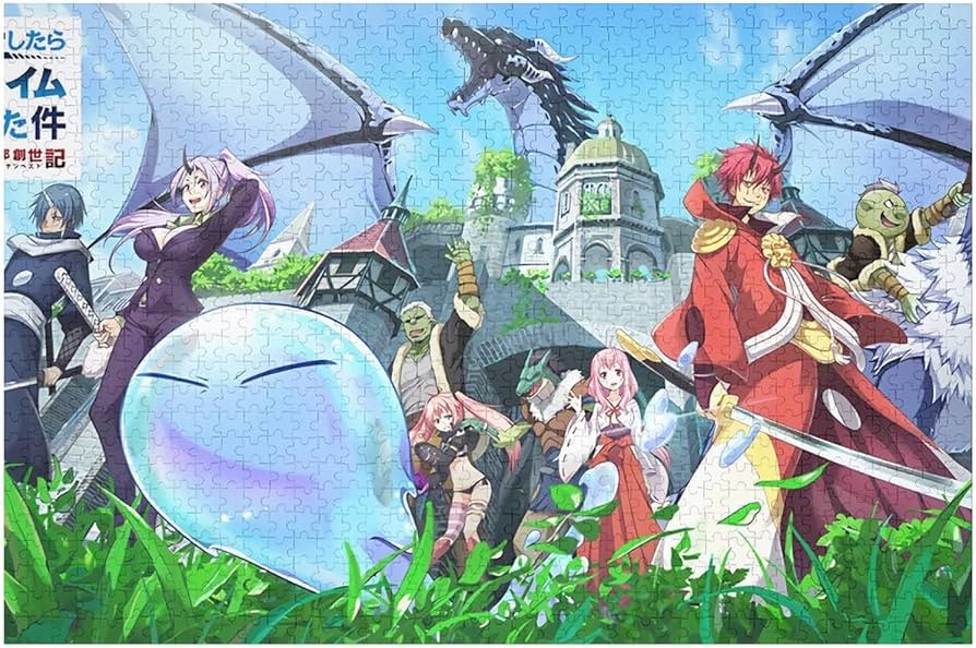 転生したらスライムだった件 ジグソーパズル 4点セット 転生したら