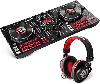 Amazon.co.jp: Numark 中級者向け 4デッキ DJコントローラー と 密閉型