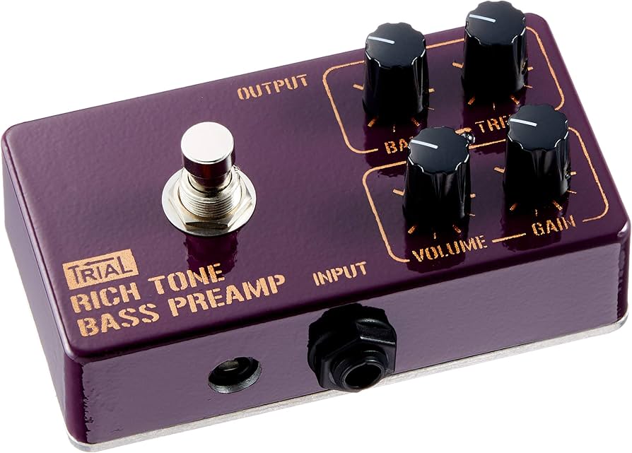 Amazon | TRIAL/トライアル ベース用プリアンプ Rich Tone Bass Preamp
