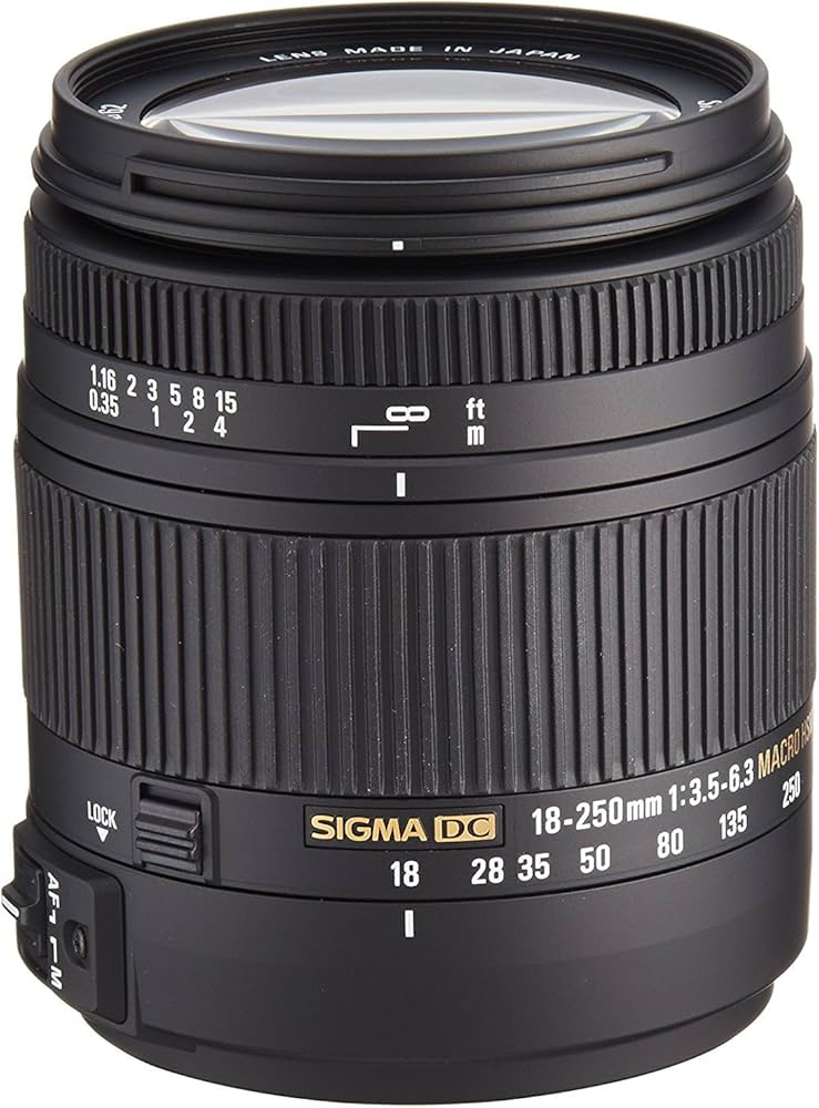 Amazon.com : Sigma 883101 18-250mm f3.5-6.3 DC Macro OS Hyper
