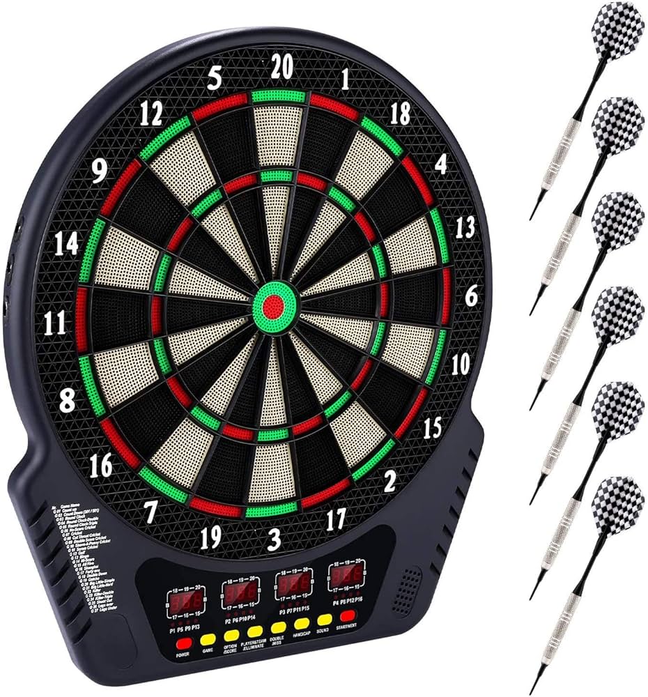 Amazon.co.jp: ダーツボード 電子ソフトダーツ用 エレクトリックダーツ
