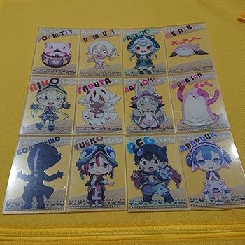Amazon.co.jp: メイドインアビス アクリルカード 全12種フルコンプ