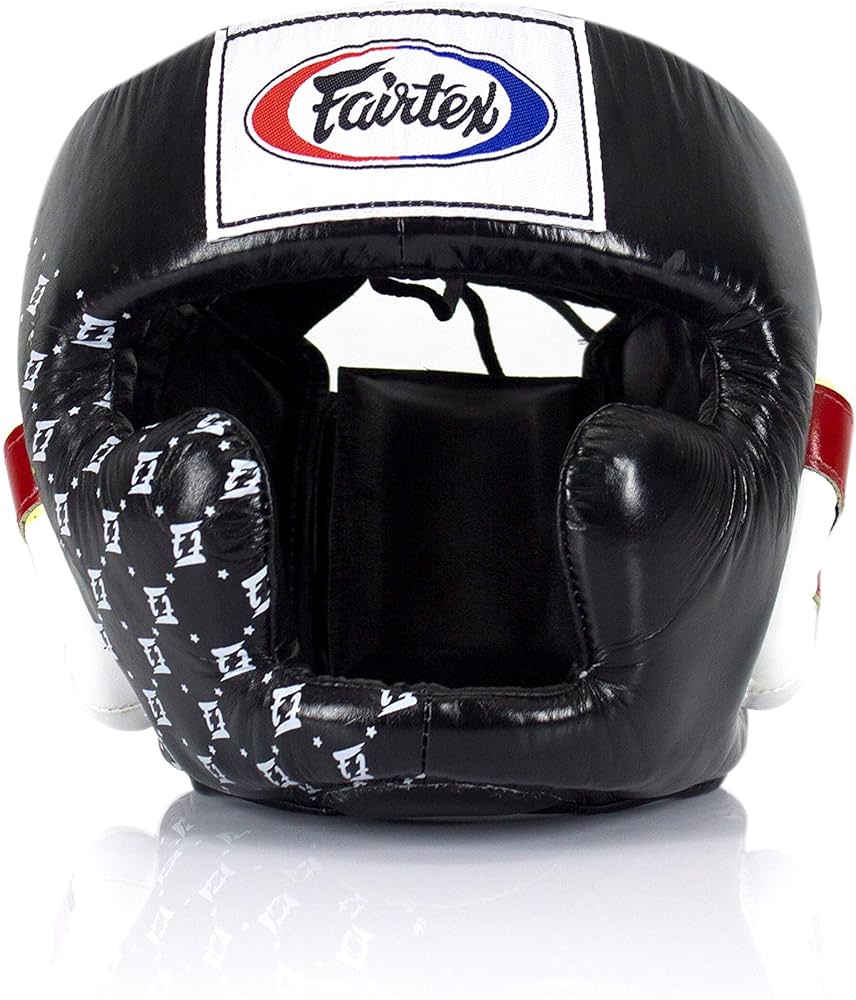 Fairtex HG13 ヘッドギア 黒 キックボクシング フェアテックス Fairtex