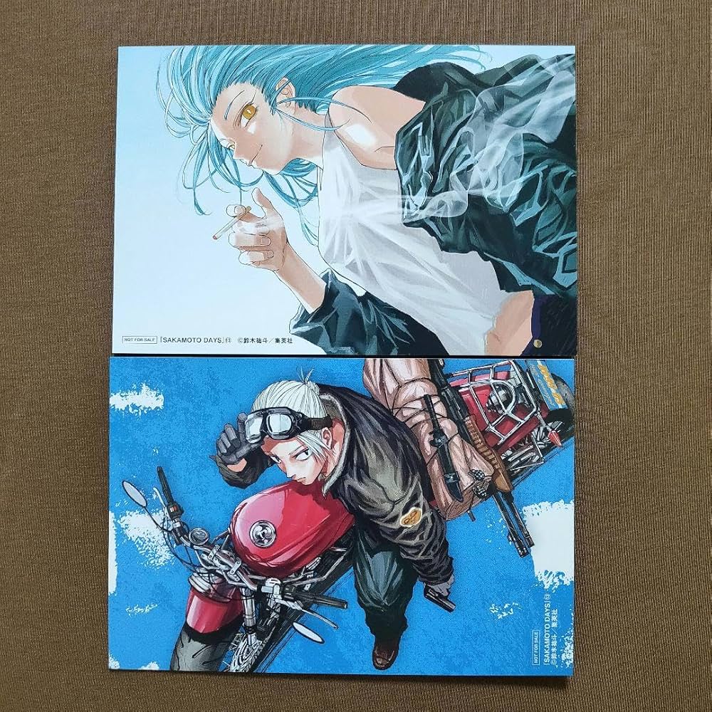 サカモトデイズ 赤尾リオン 韓国 特典 ポスター コミック 13巻 表紙