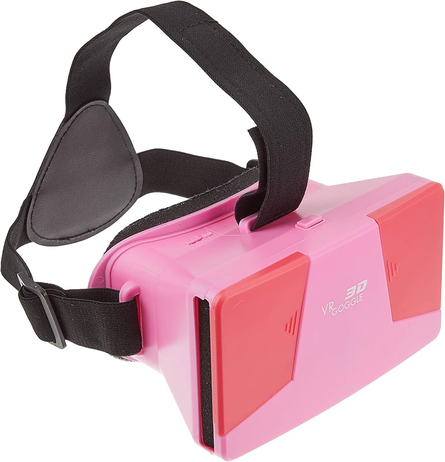 Amazon | 3D VR GOGGE バーチャルリアリティゴーグル ピンク VR GOGGLE