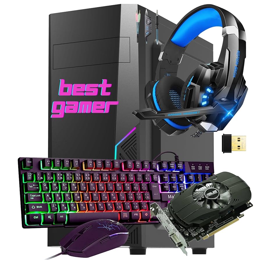 激安ゲーミングPCフルセット】i7 快適動作！MS 割引 Office搭載 DELL