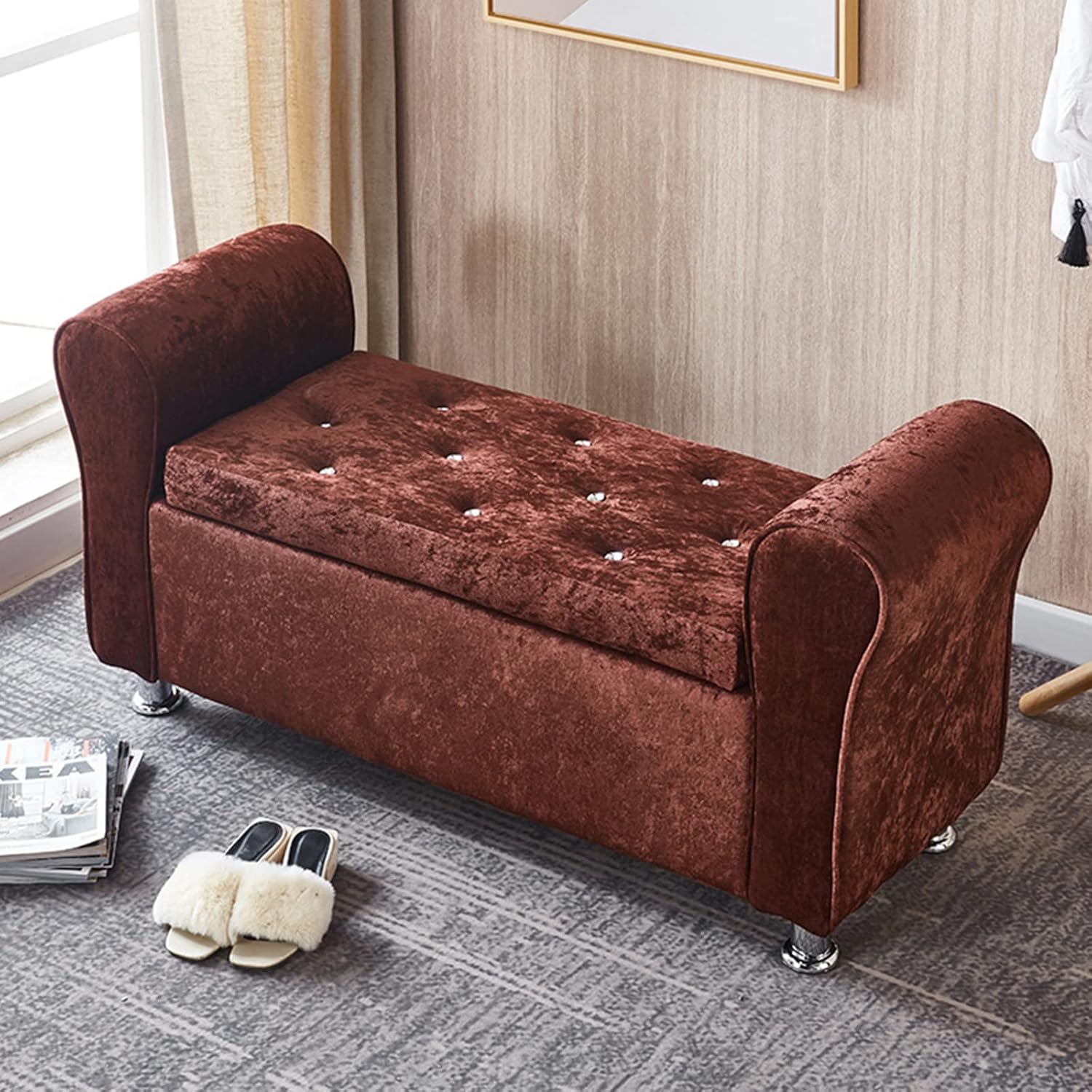 掛け軸 栖鶴 作 『 花鳥 』 絹本 希少 軸装 茶道具 掛軸 美品 です