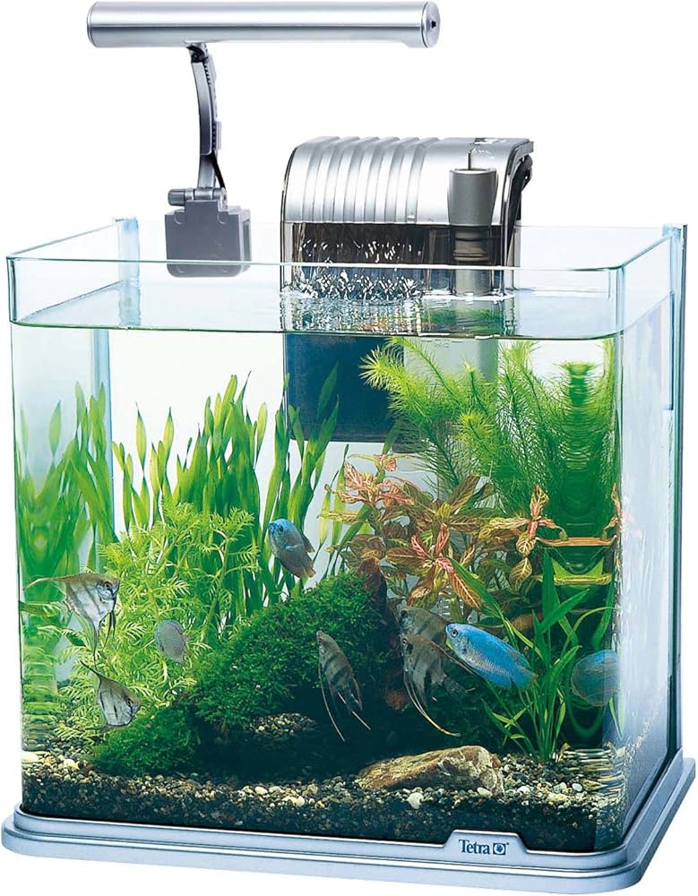 Amazon | テトラ (Tetra) ラウンド グラスアクアリウム LEDライト付