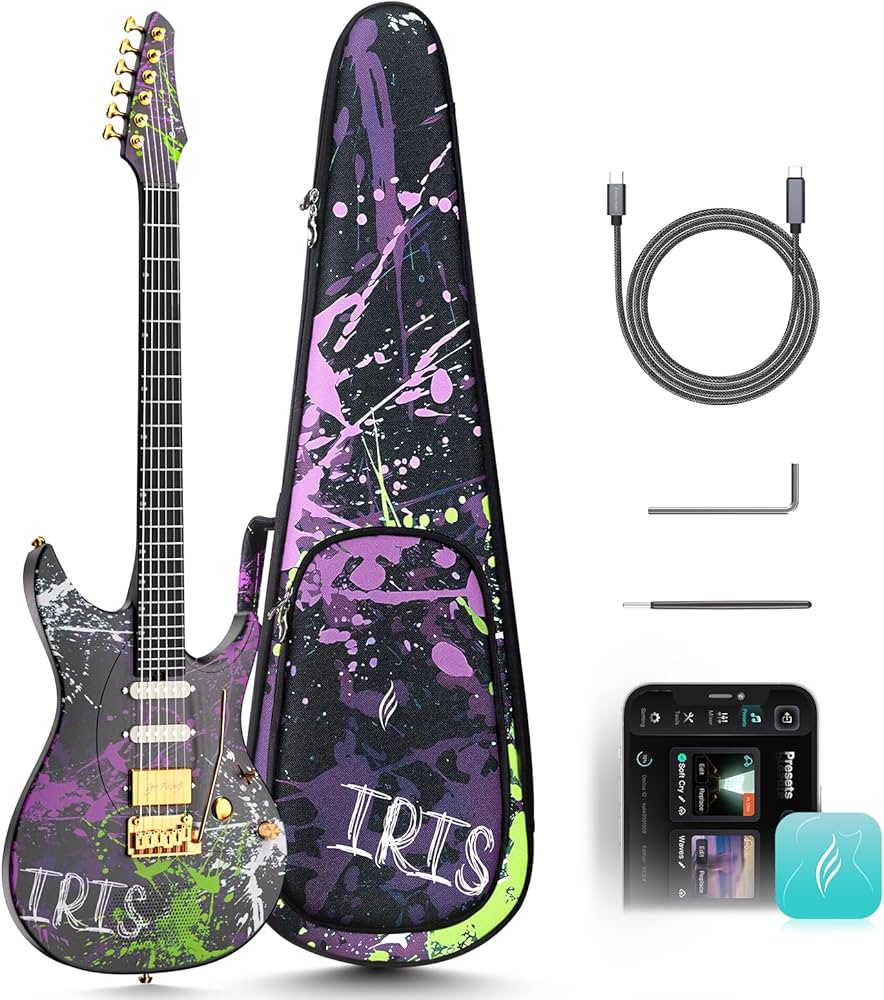 Amazon | Enya Inspire エレクトリックギター 39インチ スマート