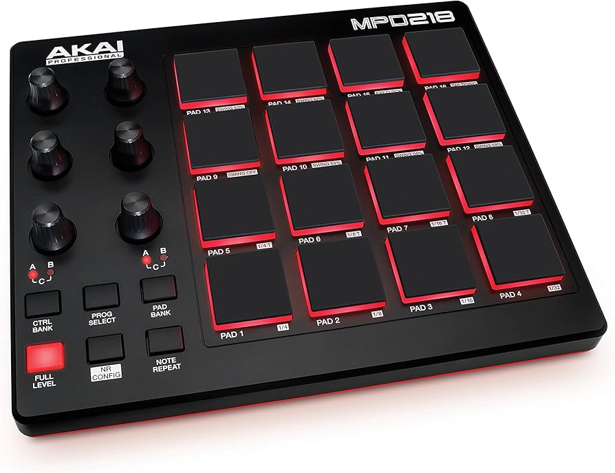 Amazon.co.jp: Akai Professional USB MIDIコントローラー 16のMPC