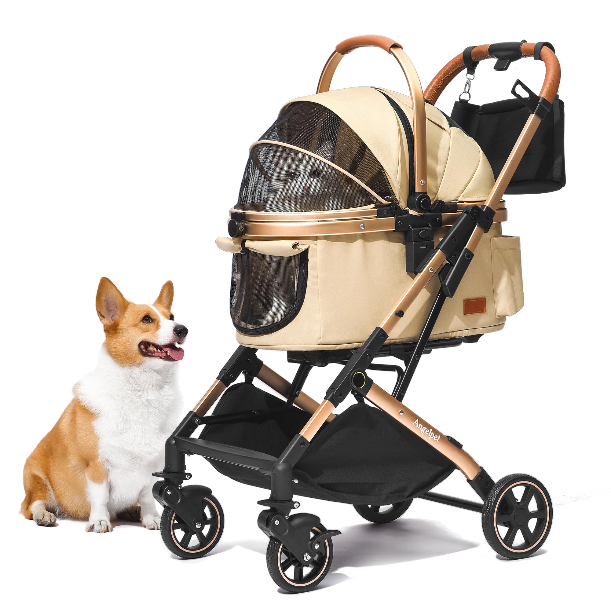 Amazon | Angelpet ペットカート 分離型 【特許登録済み】猫 犬用