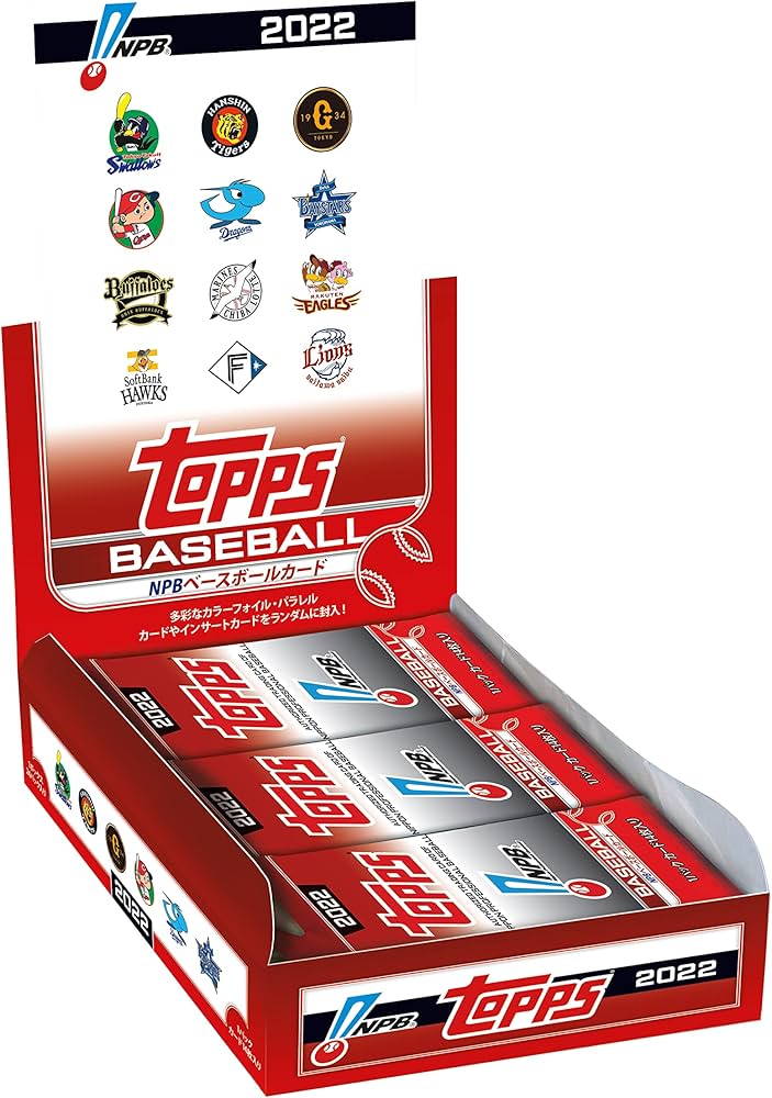 Amazon.co.jp: 2022トップス NPB ベースボール カード 2022 Topps NPB