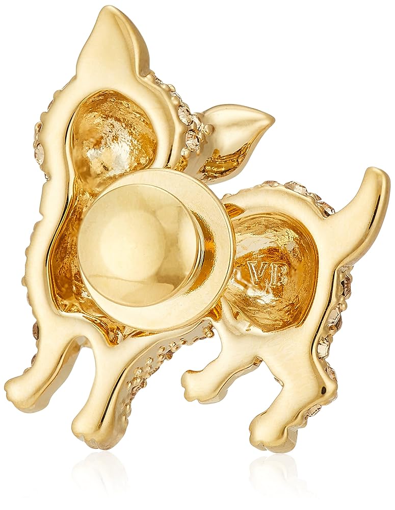 K18WGちわわブローチ K18WGちわわブローチ