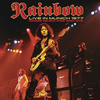 Rainbow ライブTシャツ 1977年 ミュンヘン M Rainbow ライブTシャツ