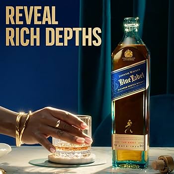 Amazon.co.jp: ジョニーウォーカーブルーラベル 箱入り 750ml : 食品