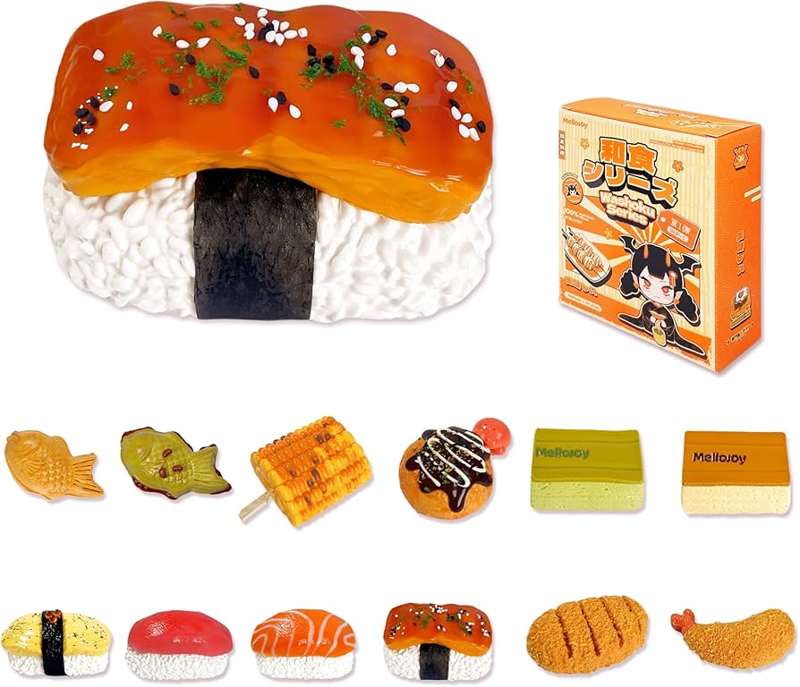 Amazon | Mellojoy - 和食シリーズ-第一弹 スクイーズトイ ブラインド