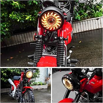 Amazon | Motikvans ホンダ CT125 ハンターカブ対応 LED ヘッドライト