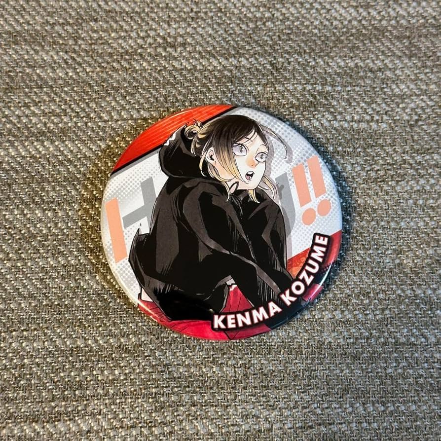 Amazon.co.jp: ハイキューコレクション 缶バッジ 排 10周年ver. 孤爪