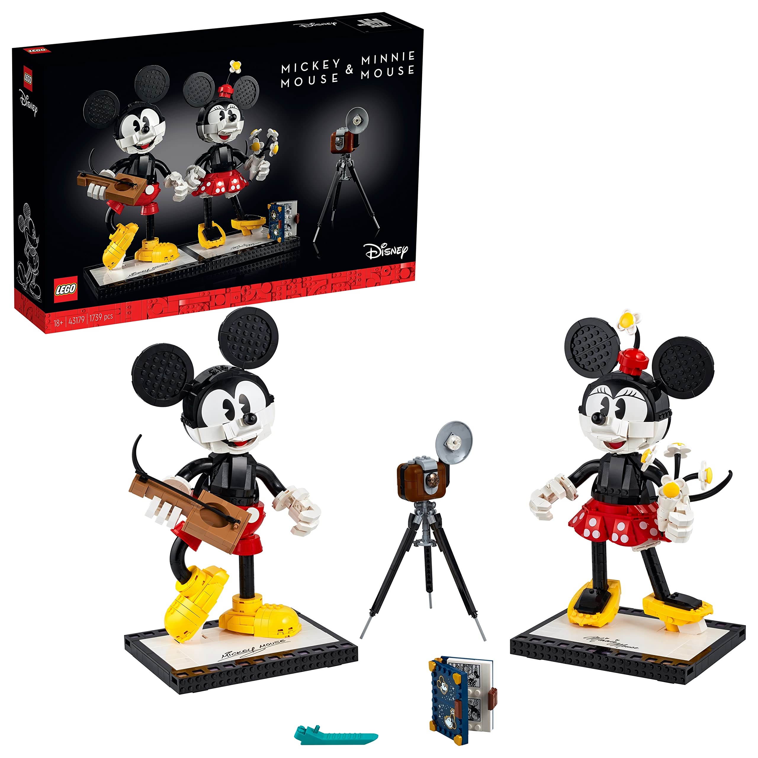 Amazon.com: LEGO Mickey Mouse and Minnie Mouse Set 43179 : Electronics