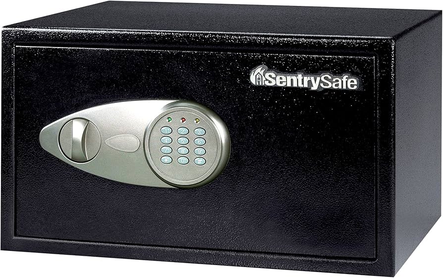 SentrySafe Shelf Safe with Digital Keypad Lock, Steel Safe with