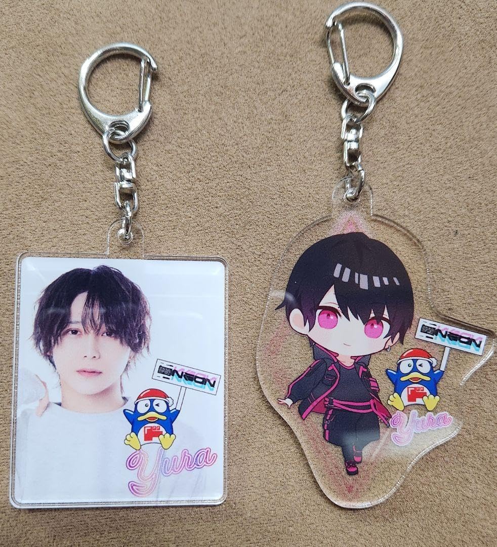 ドンキ限定 夢喰NEON アクキー ゆらくん 夢喰NEON2ndワンマングッズお