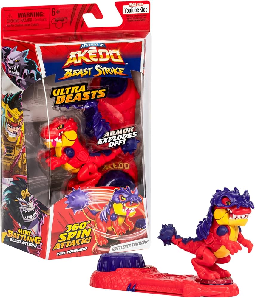 Amazon.com: Legends of Akedo Beast Strike Ultra Beasts | Battlerex