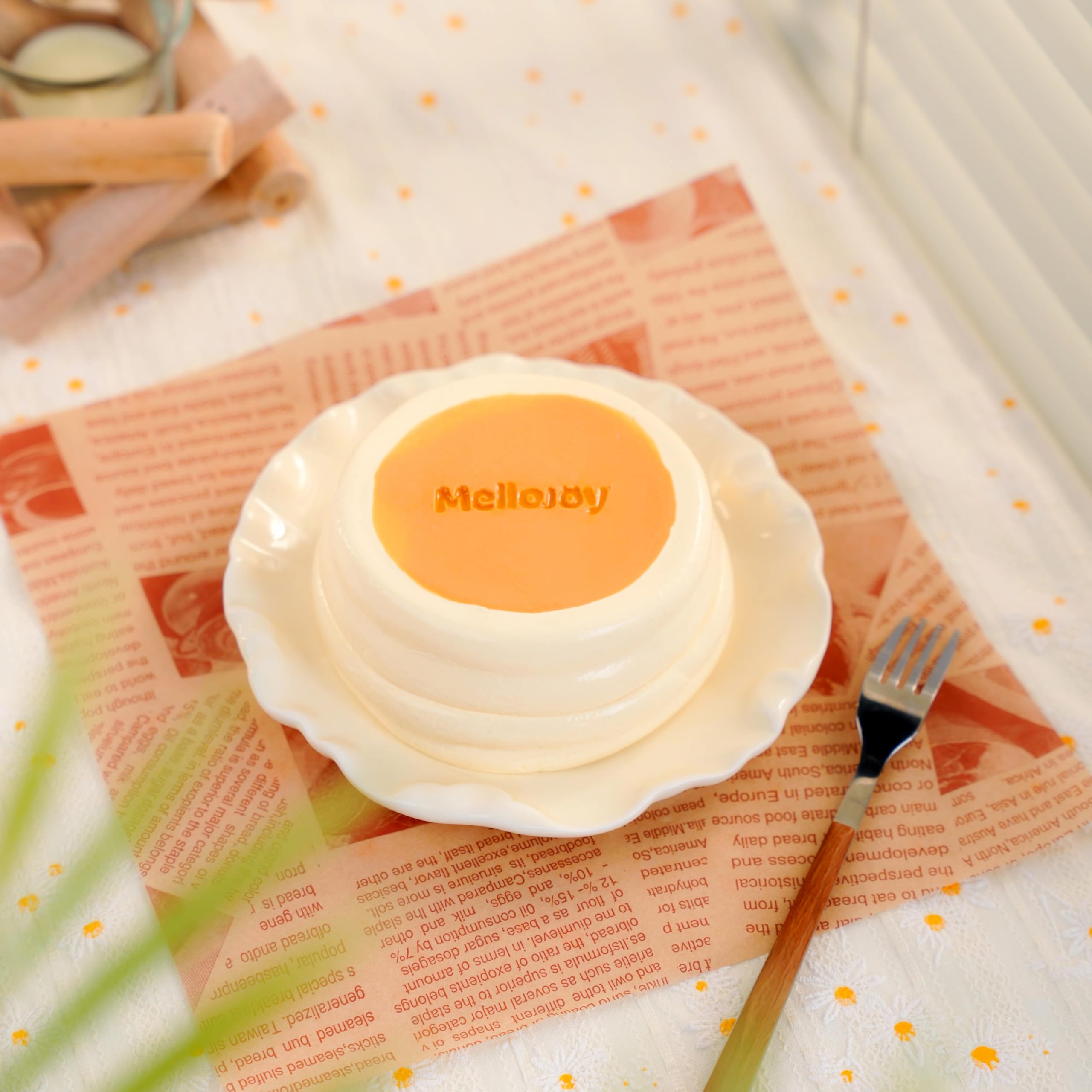 Mellojoy スクイーズ 贅沢スフレ タロイモ mellojoy 贅沢スフレ タロ芋