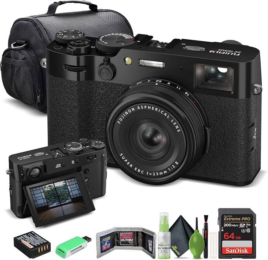 Amazon.com : FUJIFILM X100VI Digital Camera (Black) (16821913) +