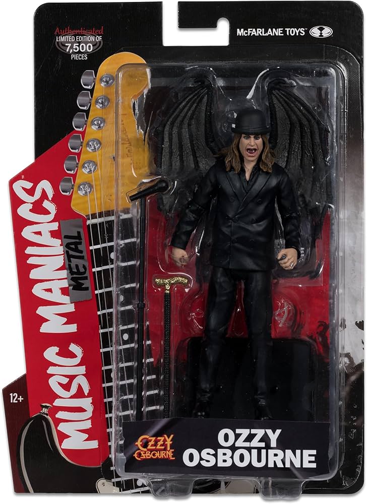 Amazon.co.jp: McFarlane Toys - Music Maniacs Metal Ozzy Osbourne 6