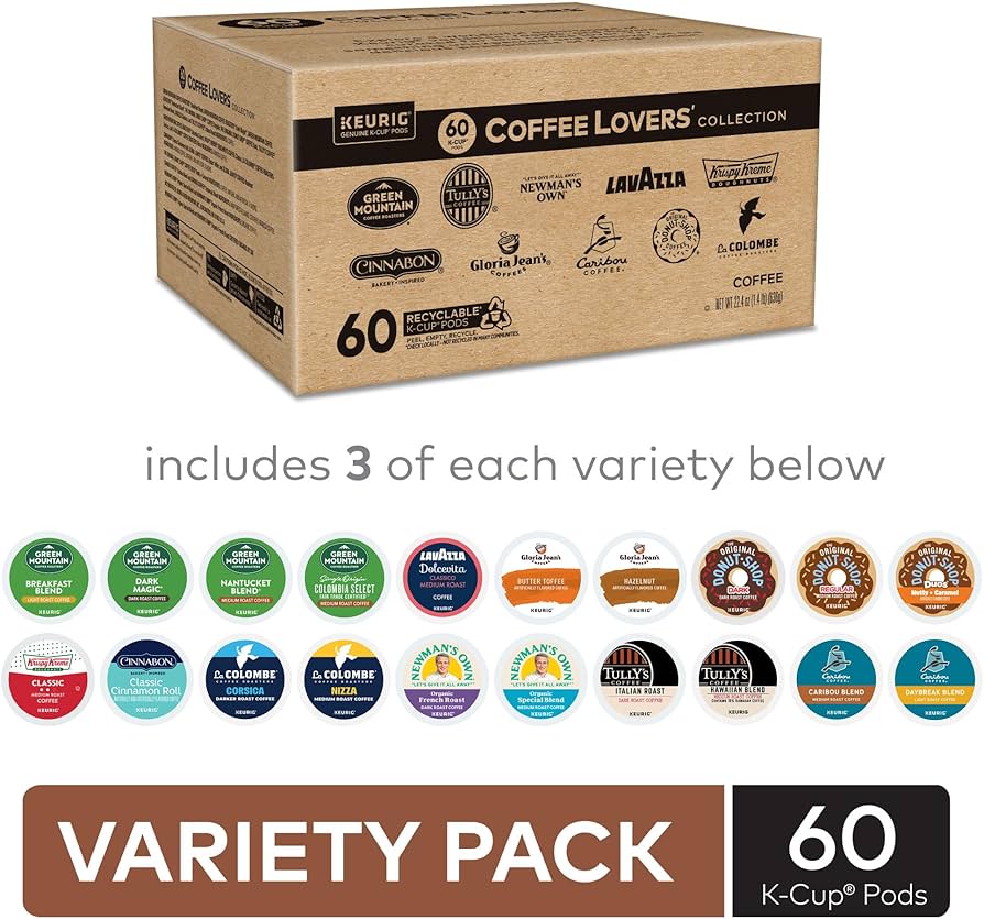 Amazon.com: Keurig® Coffee Lover's Collection Variety Pack, Keurig