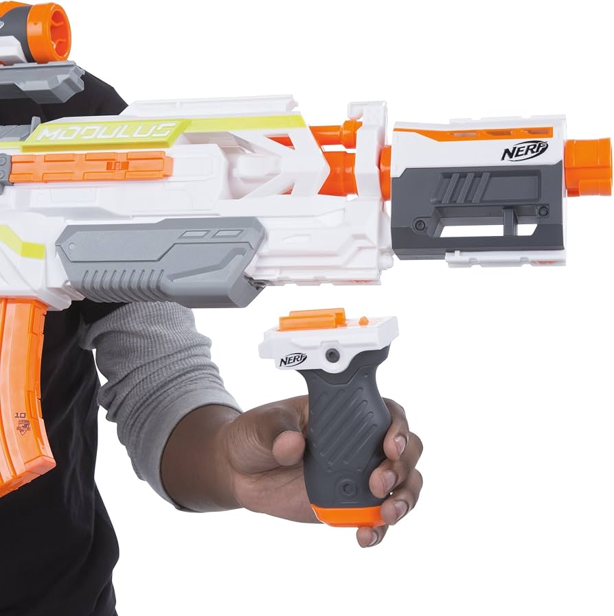 Amazon.com: NERF Modulus ECS Motorized Blaster, Removable Scope