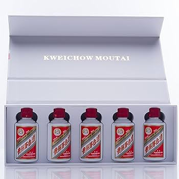 Amazon.co.jp: 貴州茅台酒 飛天 アルコール53度50ml*5（5本セット