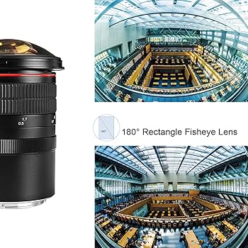 Amazon.co.jp: MEKE 8mm F3.5 超広角マニュアルフォーカス 長方形 魚眼