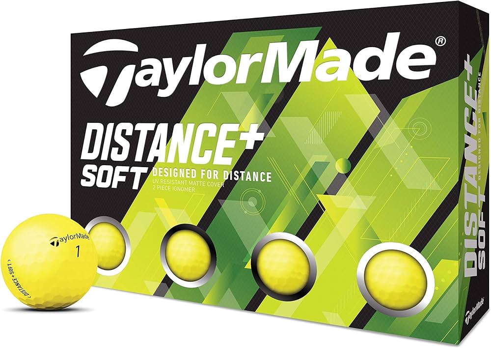 Amazon.co.jp: テーラーメイド(TAYLOR MADE) Distance+Soft YLW Matte