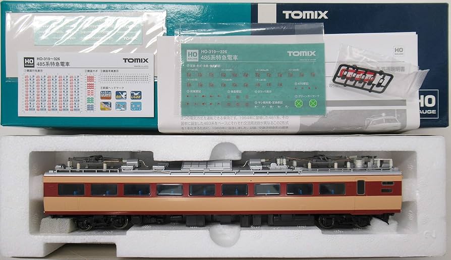 鉄道模型 赤/クリーム HOゲージ モハ484 国鉄 485系特急電車（モハ484