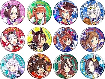 Amazon.co.jp: ウマ娘 プリティーダービー[原作版] キャラバッジ