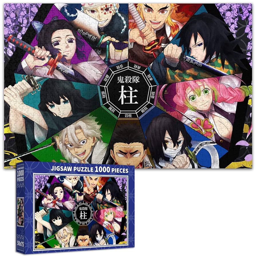 鬼滅の刃の千ピース パズル アニメ「鬼滅の刃」 ジグソーパズル1000