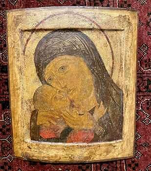 フィリピンイコン板画 聖母A 【公式通販】