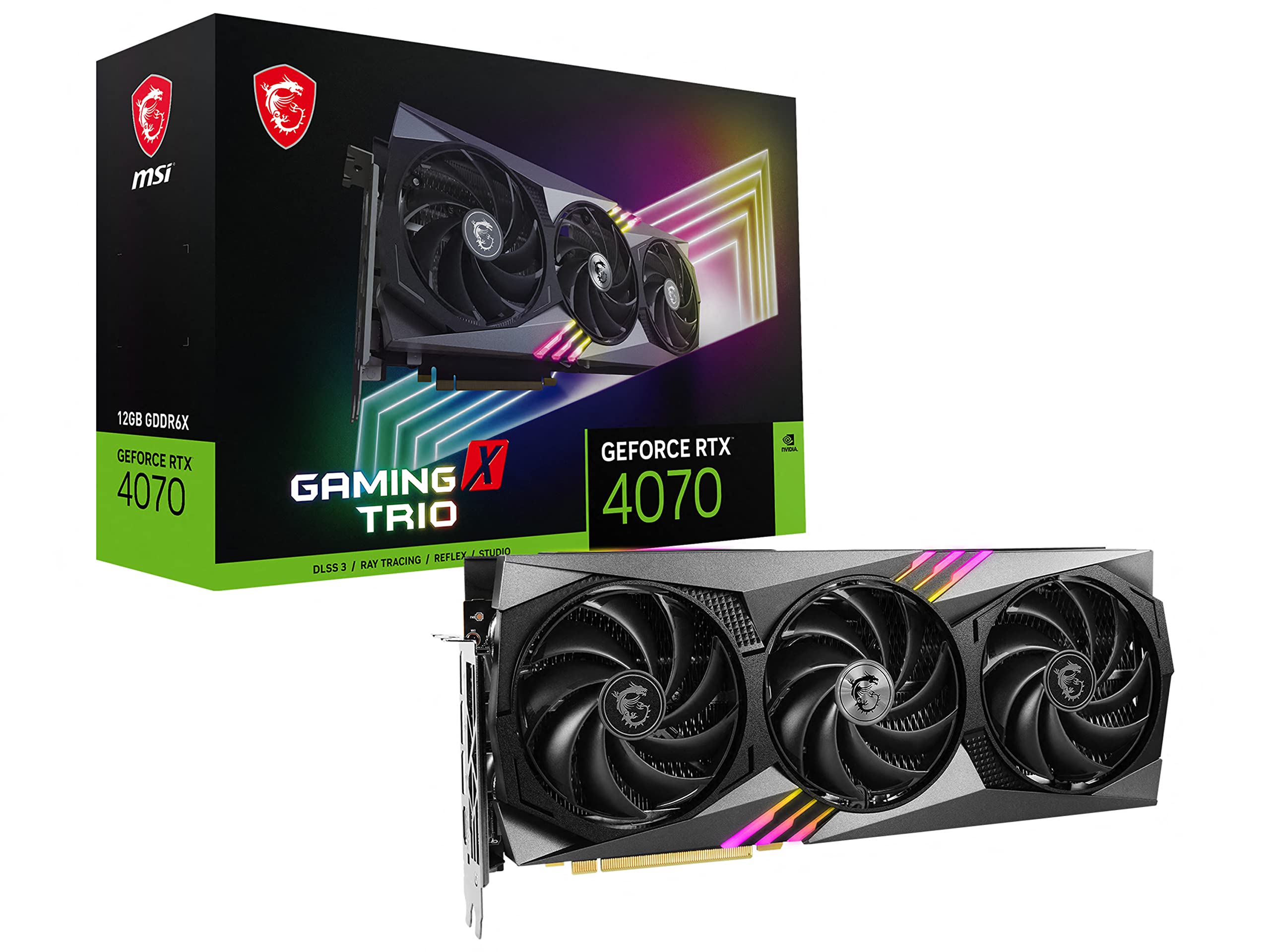 Amazon.com: MSI Gaming GeForce RTX 4070 12GB GDRR6X Extreme Clock