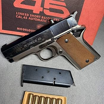 Amazon.co.jp: 動作快調 MGC DETONICS 45 デトニクス45 モデルガン